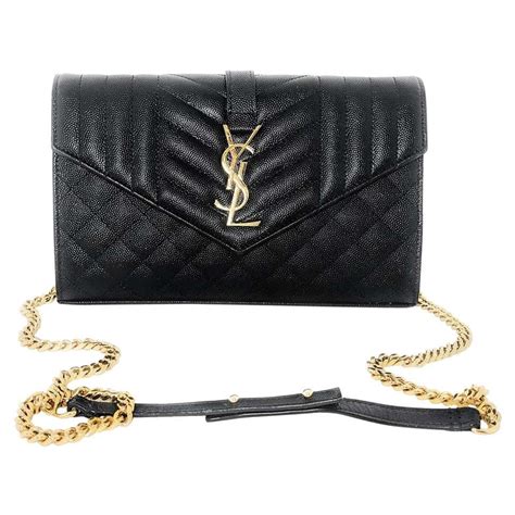 mini wallet on chain ysl|ysl envelope wallet on chain.